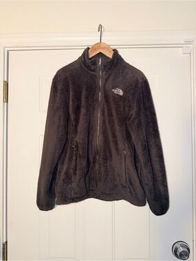 The North Face Women’s Black Full-Zip Fleece Jacket. Sz L